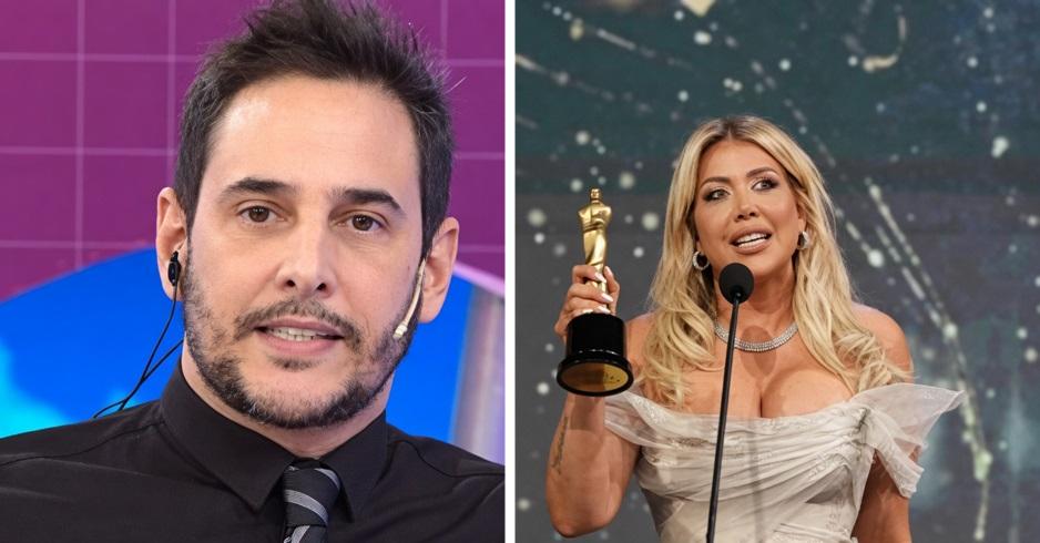 "Una vergüenza": Rodrigo Lussich explotó por el Martín Fierro a Wanda Nara como mejor conductora de la televisión
